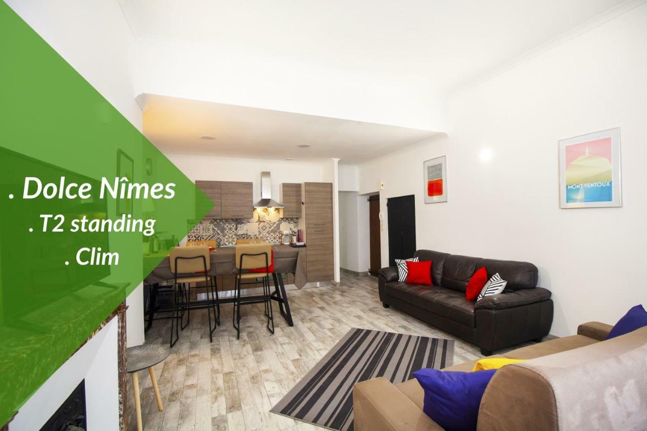 *Dolce Nimes - T2 Standing - Clim * Apartment Exterior photo